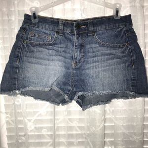 Jean shorts from Mudd
